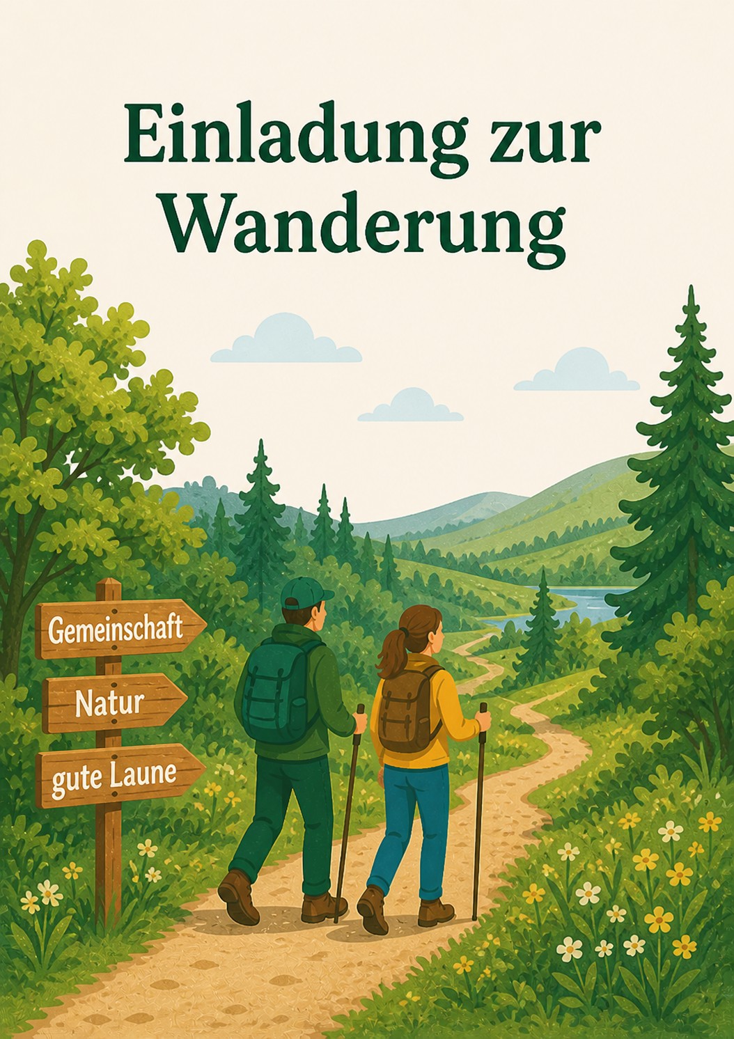 Nach dem Mai ist auch der Mai! - die Ortsunion S�lde / S�lderholz / Lichtendorf l�dt zum Wandern ein